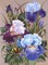 5D Diamond Painting Kits for Adults, Full Round Drill Flower Painting 5D Cross Stitch Arts Resin Diamond Picture Beads Pasted Craft DIY Painting for Home Wall Decor, Gift 11.8 x 15.7 Inch
